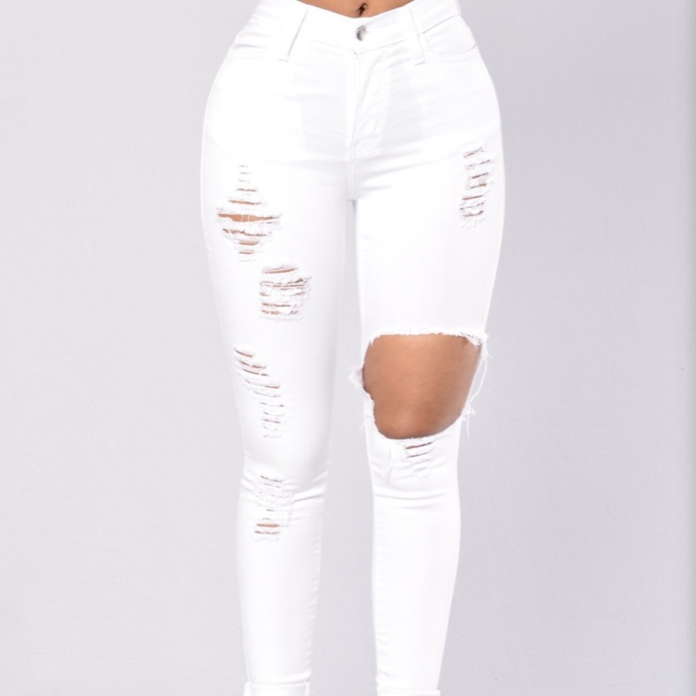 Fashion Nova High Waisted Jeans